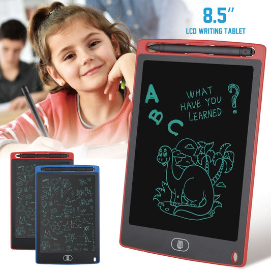 LCD Writing Tablet 8.5 Inch for Kids – Colorful Doodle Pad, Erasable Screen & Lock Feature